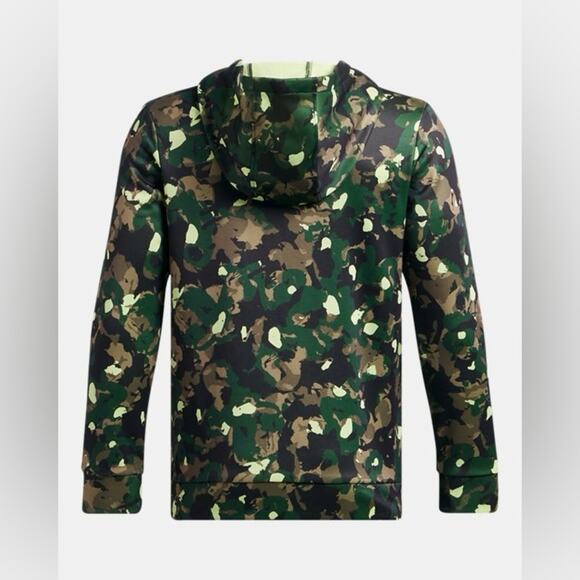 Under Armour Armour Fleece Big Logo Printed Boy's Hoodie Sz 14/16 - NWOT - Picture 2 of 4